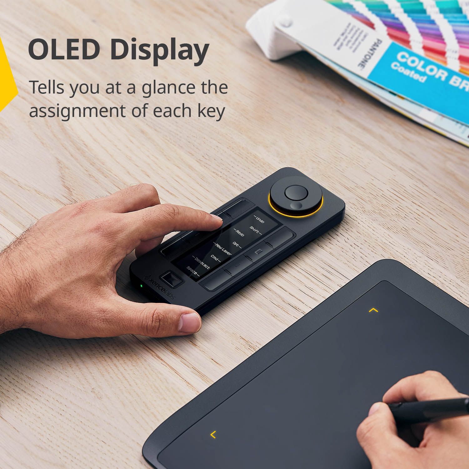 Quick keys with oled display xencelabs