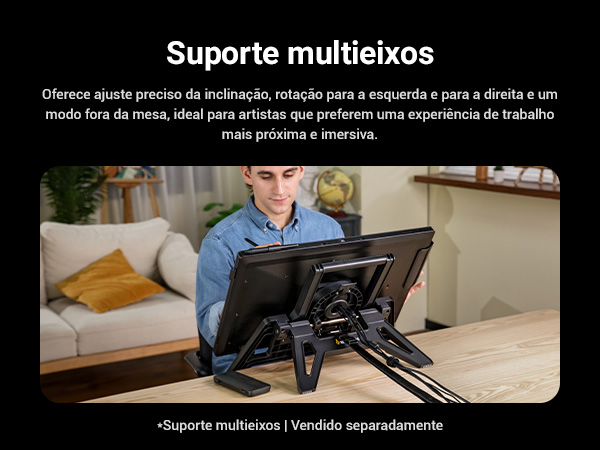 Xencelabs Pen Display 24 utilizado para desenho e design digital profissional