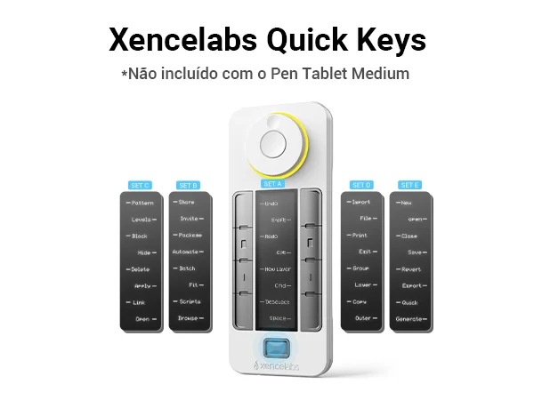 Xencelabs Pen Tablet Medium Bundle SE v2