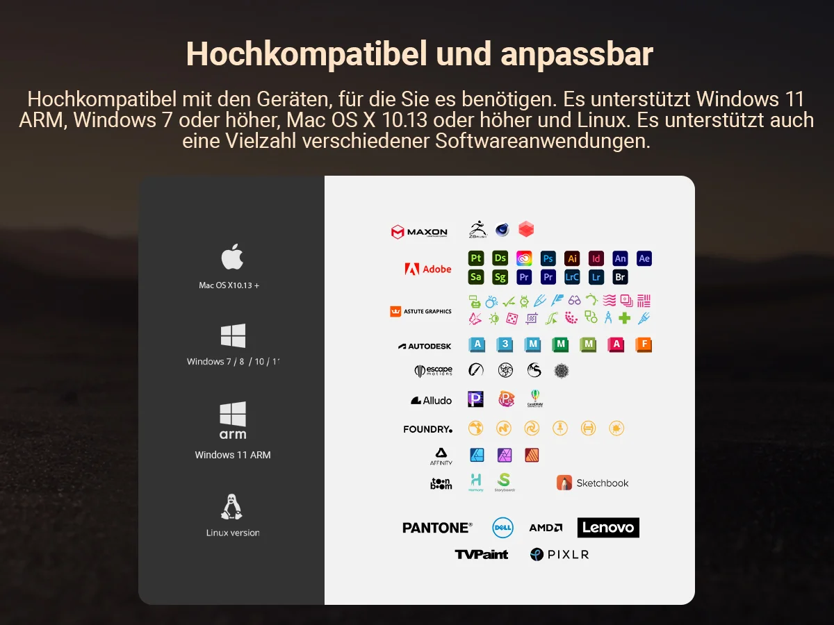 Highly Compatible & Adaptable