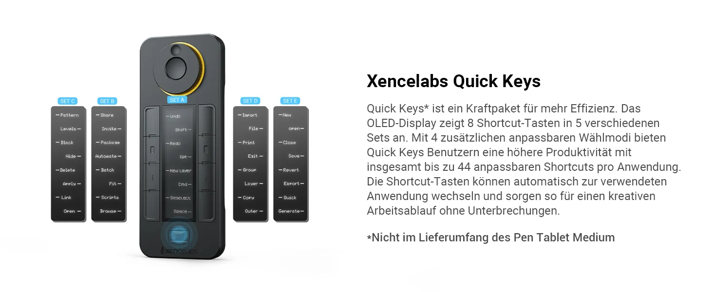 Xencelabs Pen Tablet Medium Bundle v2