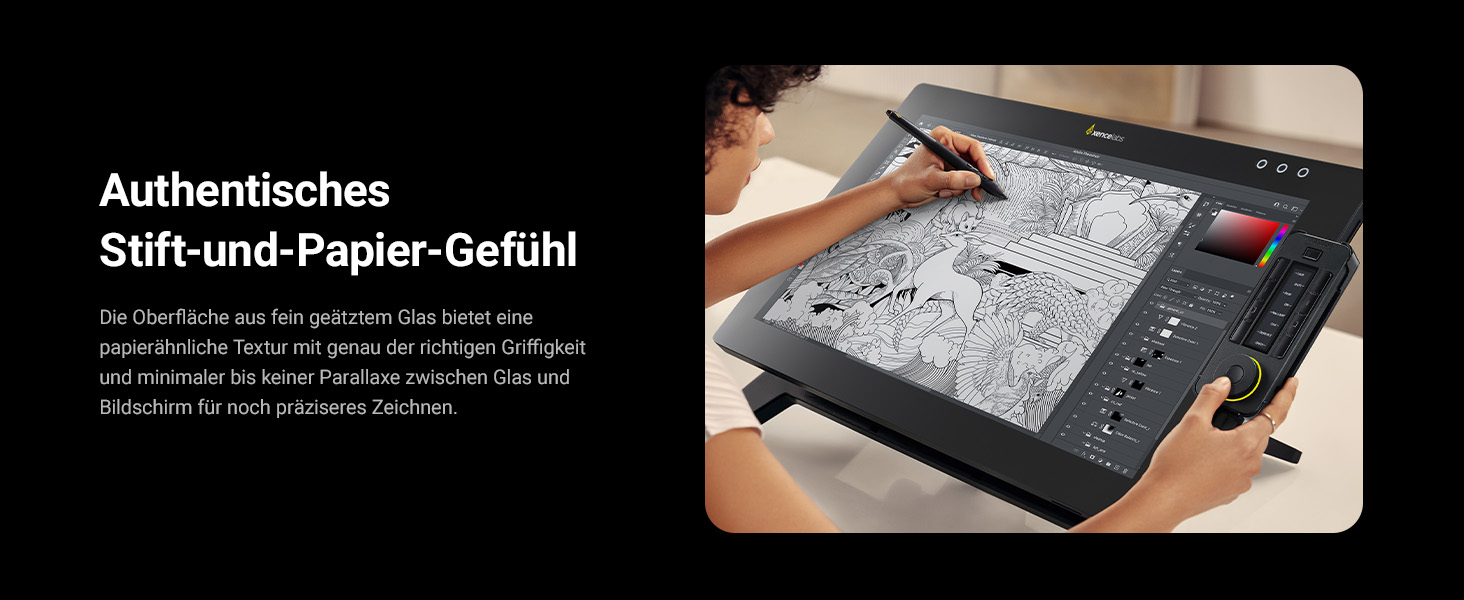 Xencelabs Pen Display 24 für professionelles digitales Zeichnen und Design
