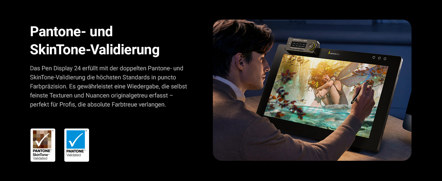 Xencelabs Pen Display 24 für professionelles digitales Zeichnen und Design