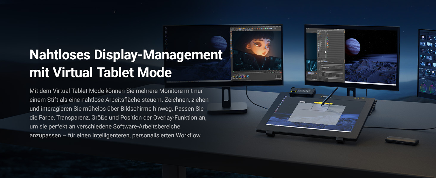 Xencelabs Pen Display 24 für professionelles digitales Zeichnen und Design