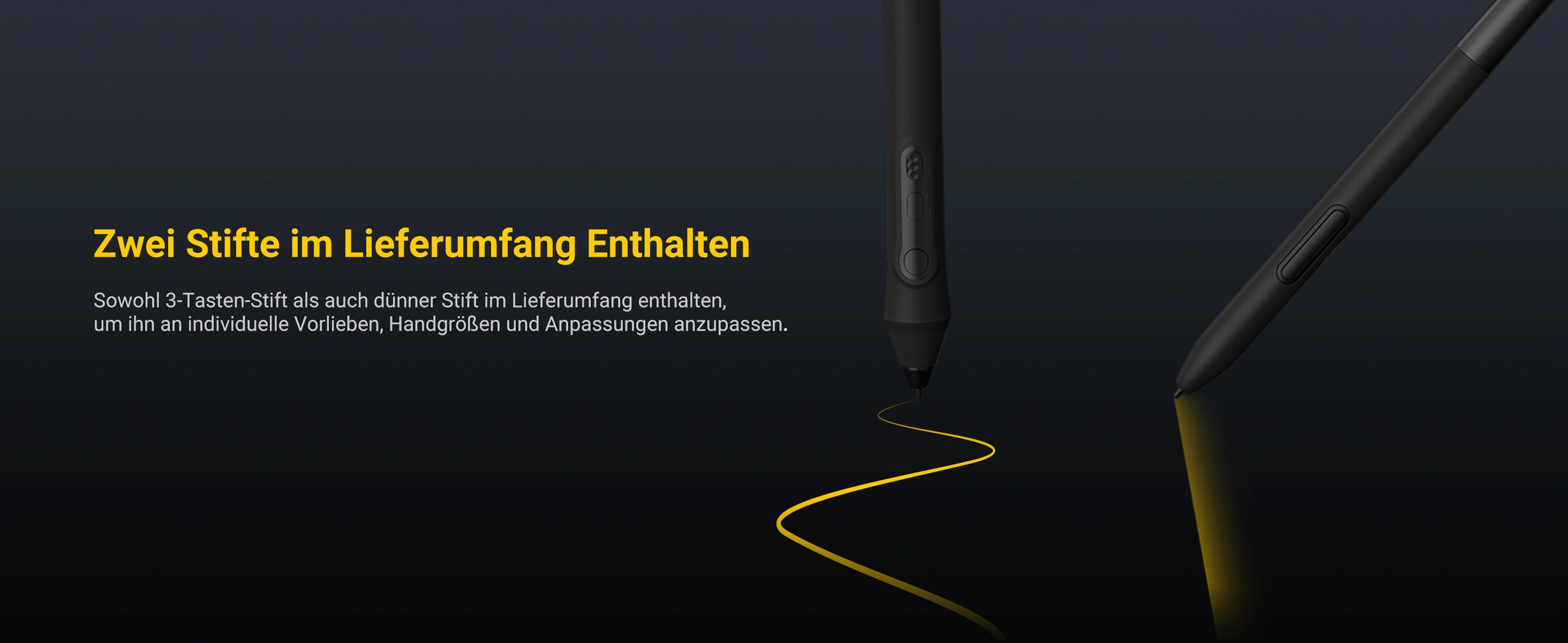 Zwei Stifte