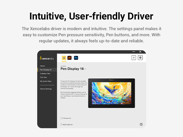 Xencelabs Pen Display 16 Lite