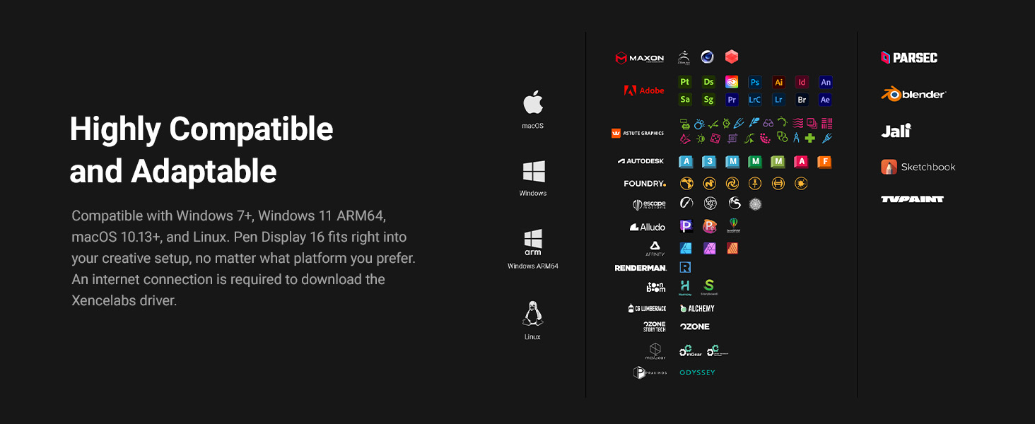 Xencelabs Pen Display 16 Lite