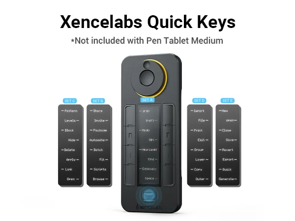 Xencelabs Pen Tablet Medium Bundle v2