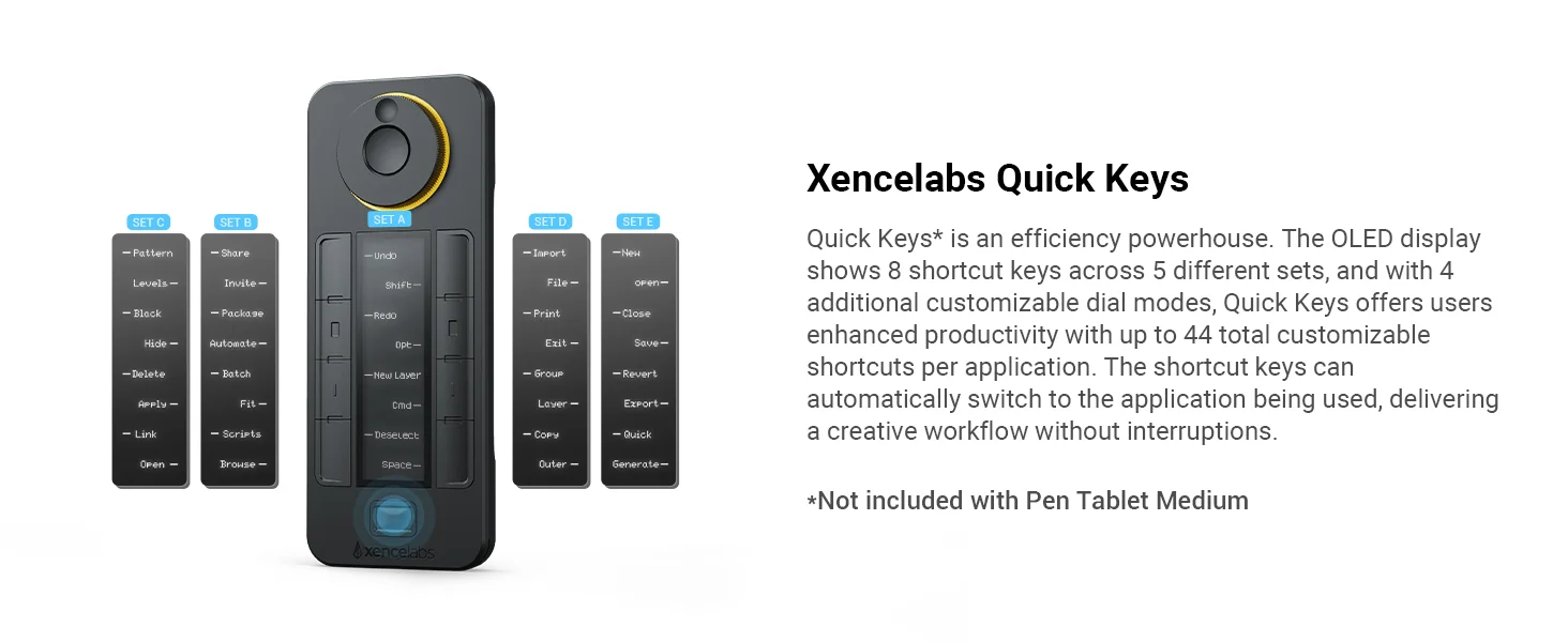 Xencelabs Pen Tablet Medium Bundle v2