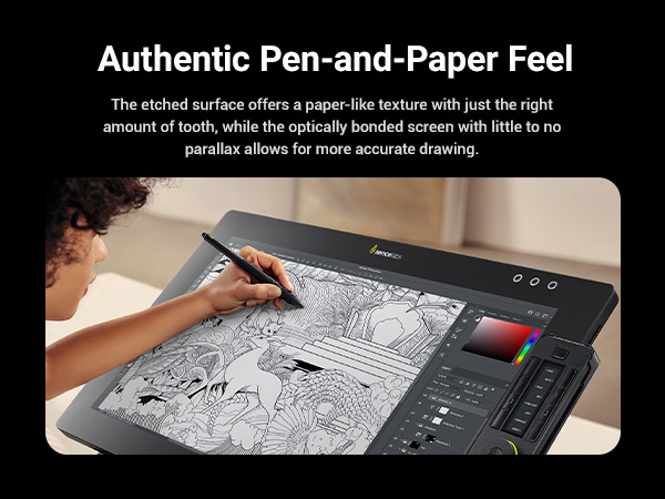 Xencelabs Pen Display 24 used for professional digital drawing and design