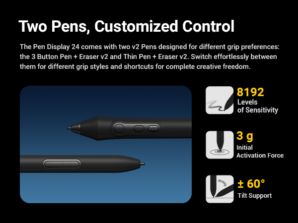 Xencelabs Pen Display 24 used for professional digital drawing and design