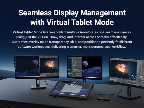 Xencelabs Pen Display 24 used for professional digital drawing and design