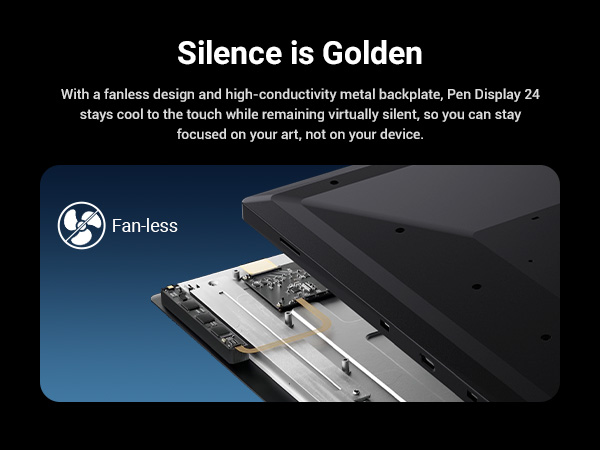 Xencelabs Pen Display 24 used for professional digital drawing and design