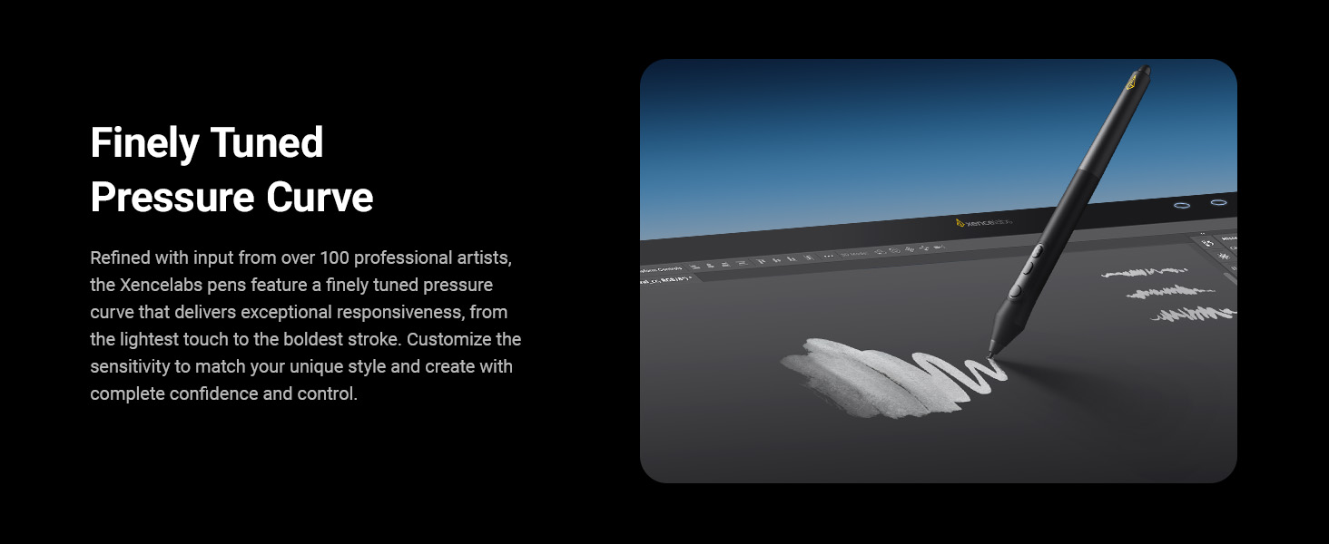 Xencelabs Pen Display 24 used for professional digital drawing and design