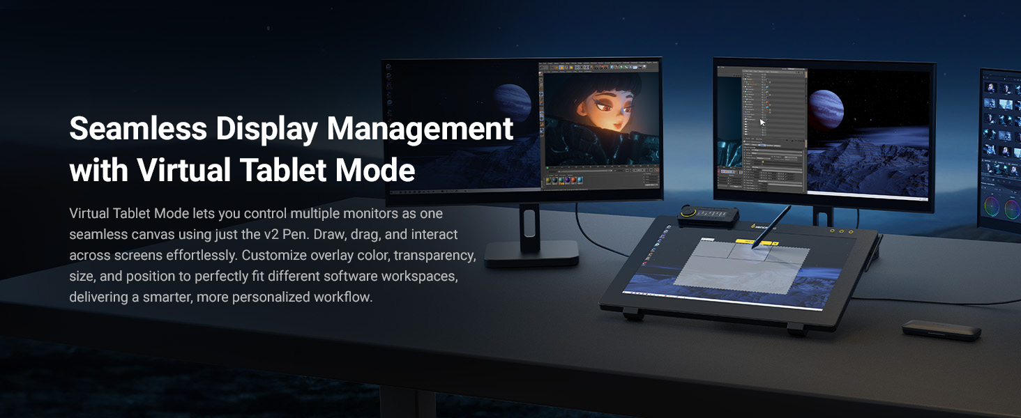 Xencelabs Pen Display 24 used for professional digital drawing and design