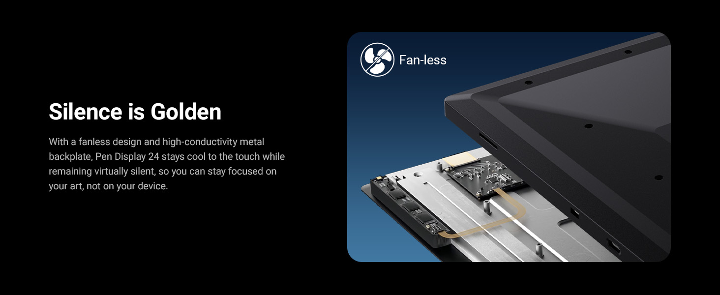 Xencelabs Pen Display 24 used for professional digital drawing and design