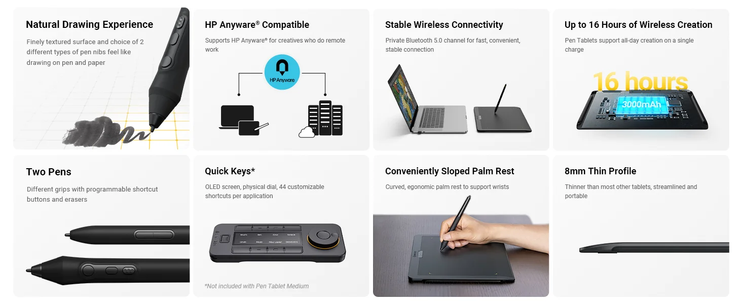 Xencelabs Pen Tablet Medium v2