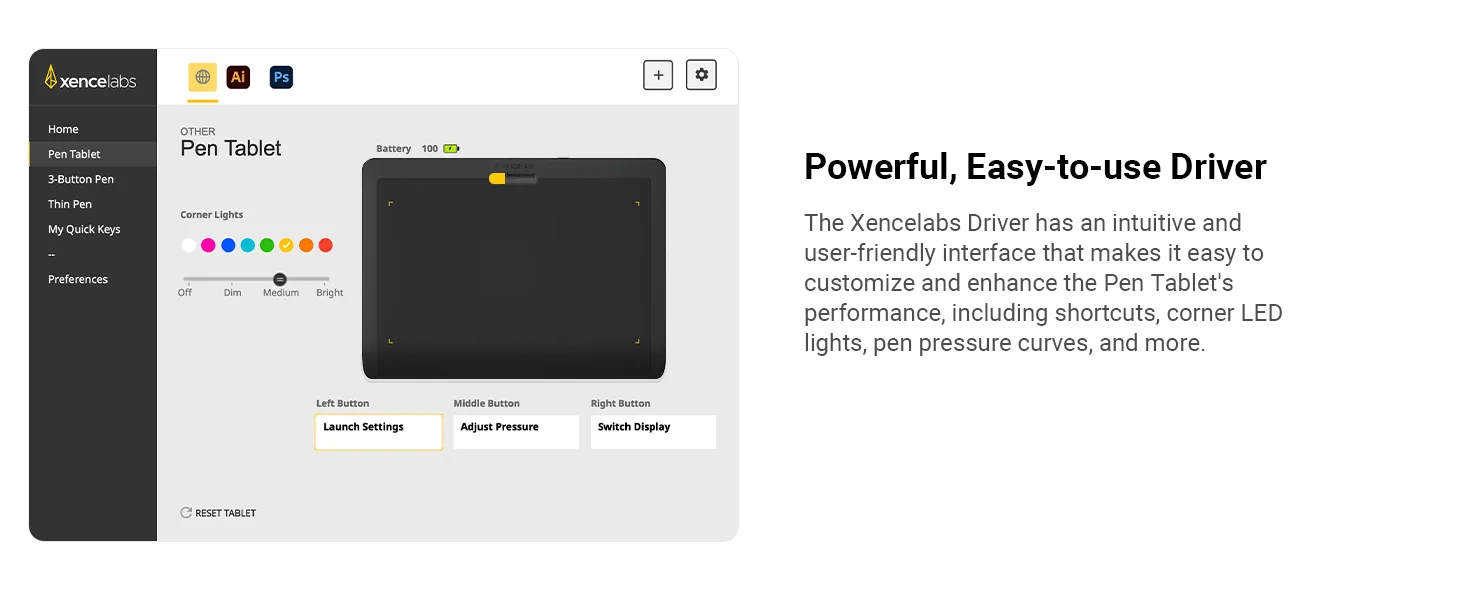 Xencelabs Pen Tablet Medium v2