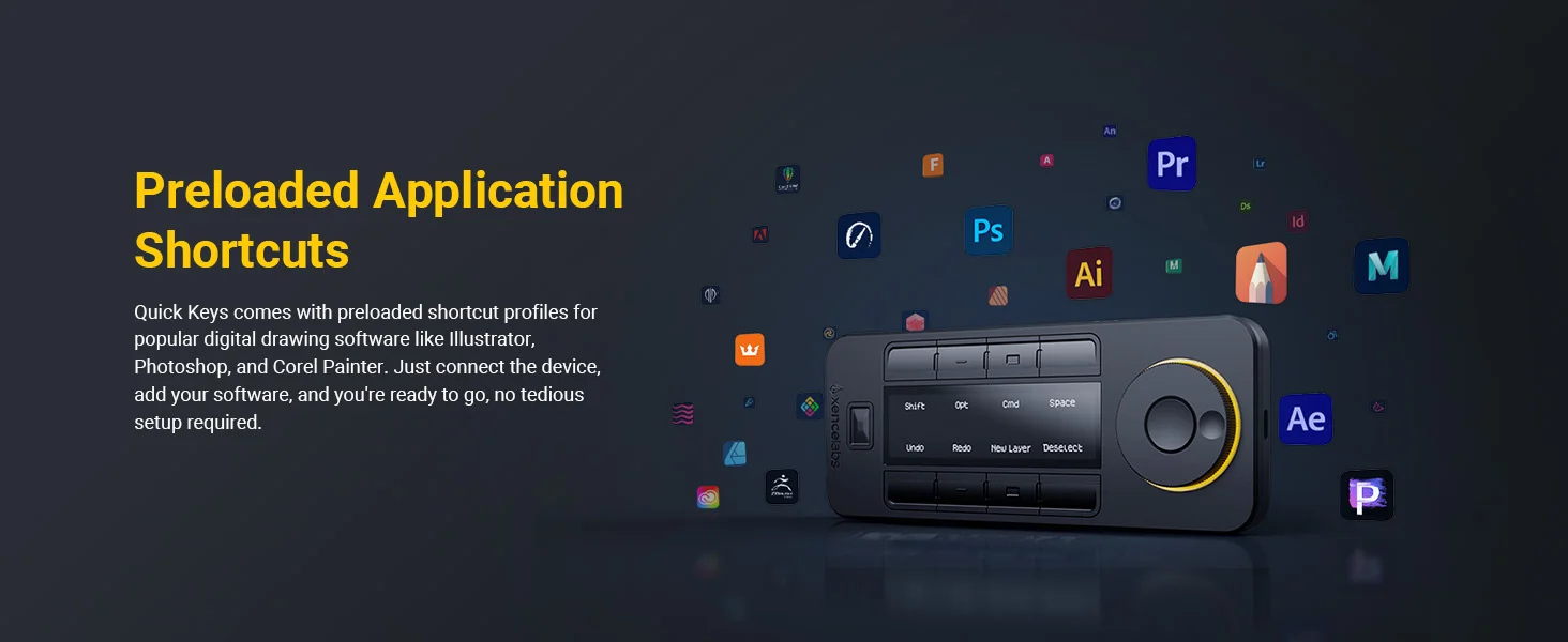 Xencelabs Pen Quick Keys