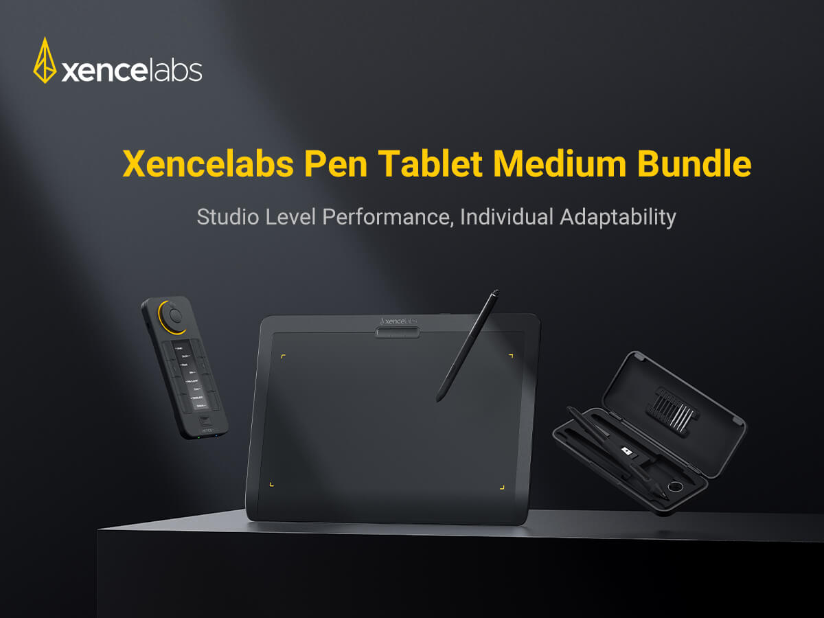 Pen Tablet Medium with Quick Keys | Xencelabs Official Store