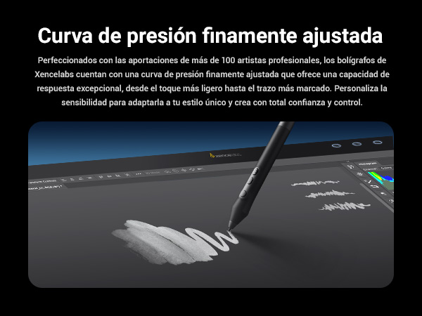 Xencelabs Pen Display 24 utilizado para dibujo y diseño digital profesional