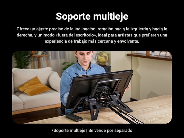 Xencelabs Pen Display 24 utilizado para dibujo y diseño digital profesional