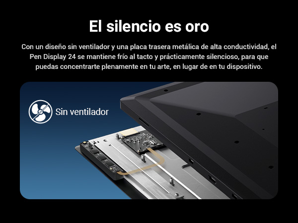 Xencelabs Pen Display 24 utilizado para dibujo y diseño digital profesional