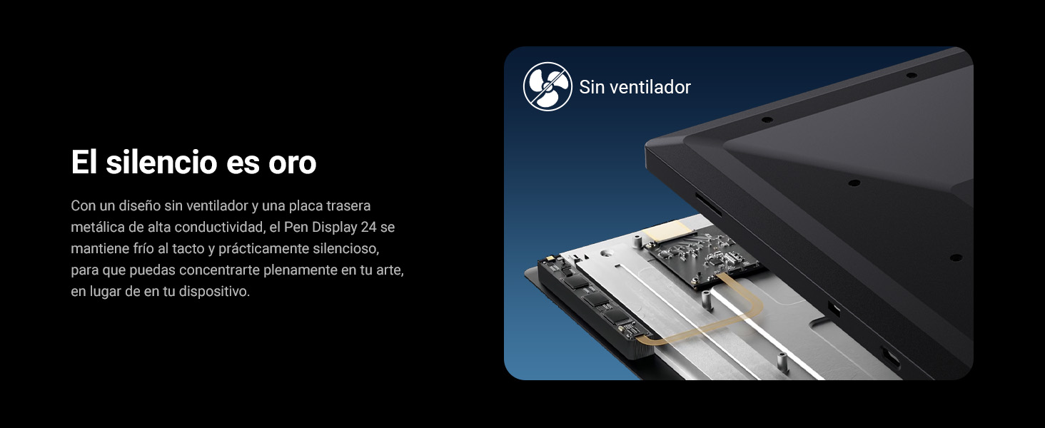 Xencelabs Pen Display 24 utilizado para dibujo y diseño digital profesional