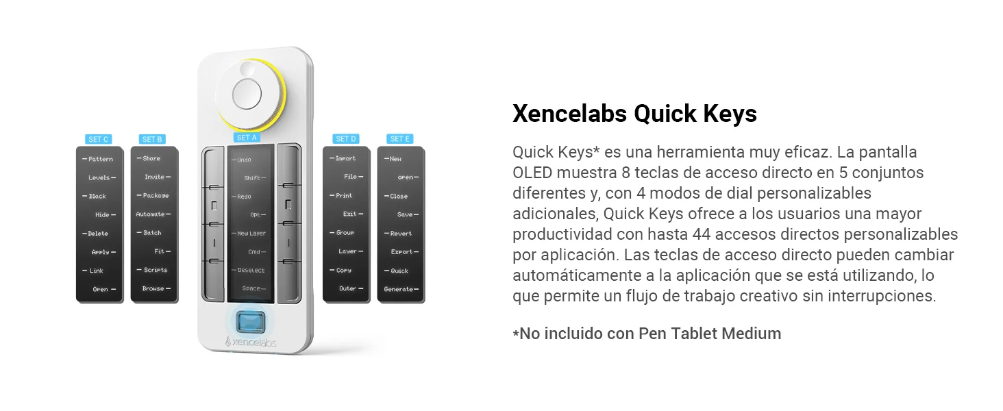 Xencelabs Pen Tablet Medium Bundle SE v2