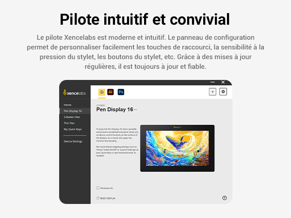 Xencelabs Pen Display 16 Lite