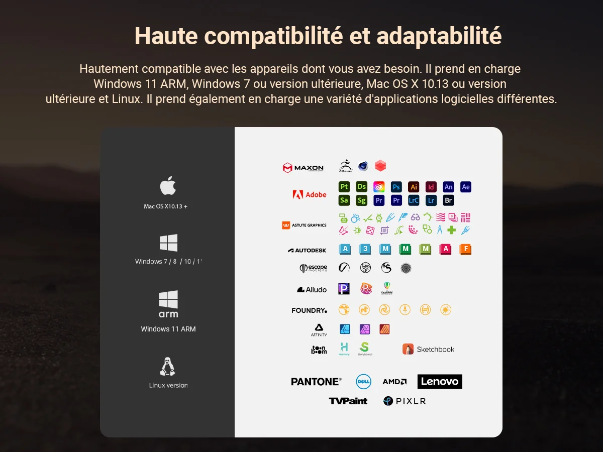 Highly Compatible & Adaptable