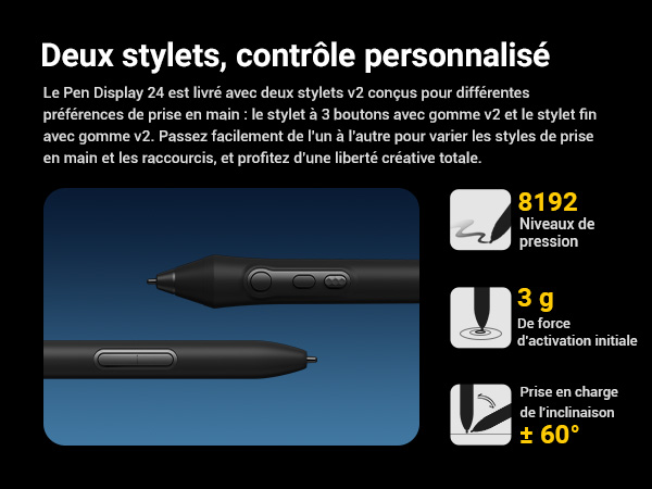 Xencelabs Pen Display 24 utilisé pour le dessin et le design numérique professionnels