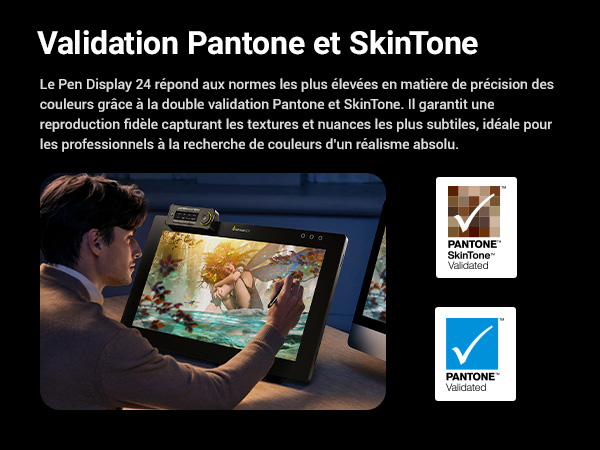 Xencelabs Pen Display 24 utilisé pour le dessin et le design numérique professionnels