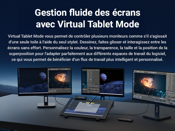 Xencelabs Pen Display 24 utilisé pour le dessin et le design numérique professionnels
