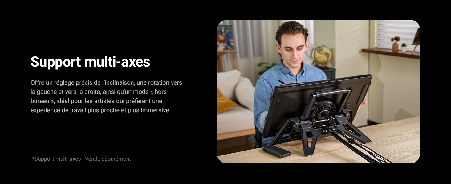 Xencelabs Pen Display 24 utilisé pour le dessin et le design numérique professionnels