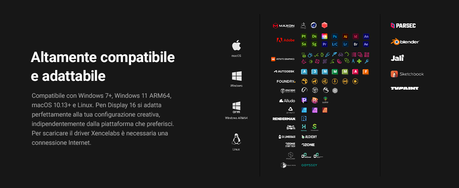 Xencelabs Pen Display 16 Lite
