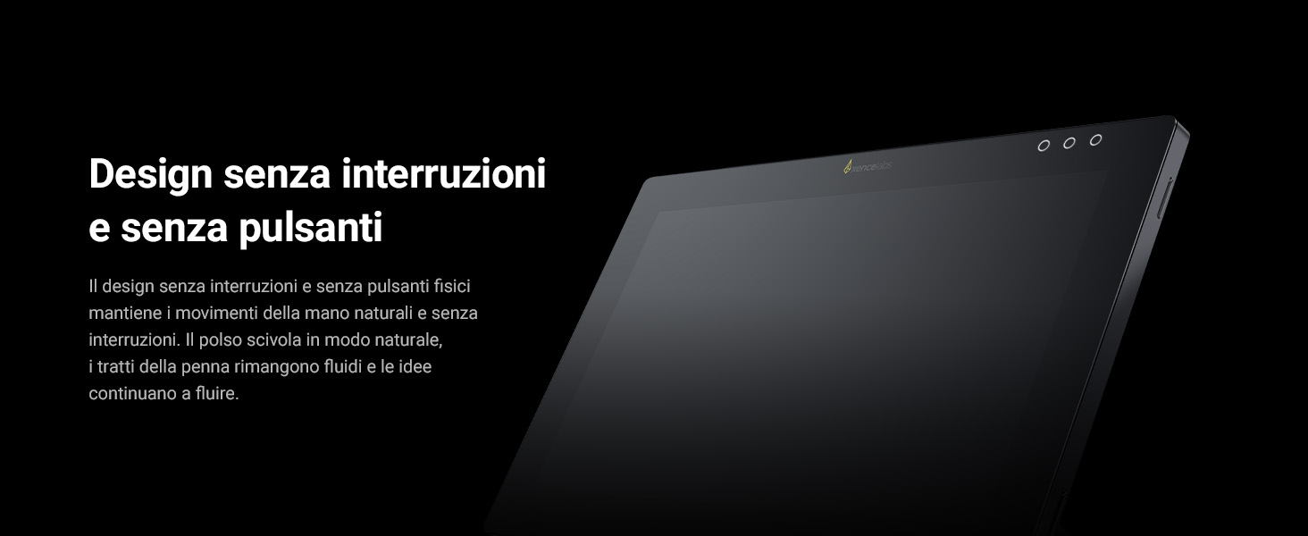 Xencelabs Pen Display 24 utilizzato per il disegno e il design digitale professionale