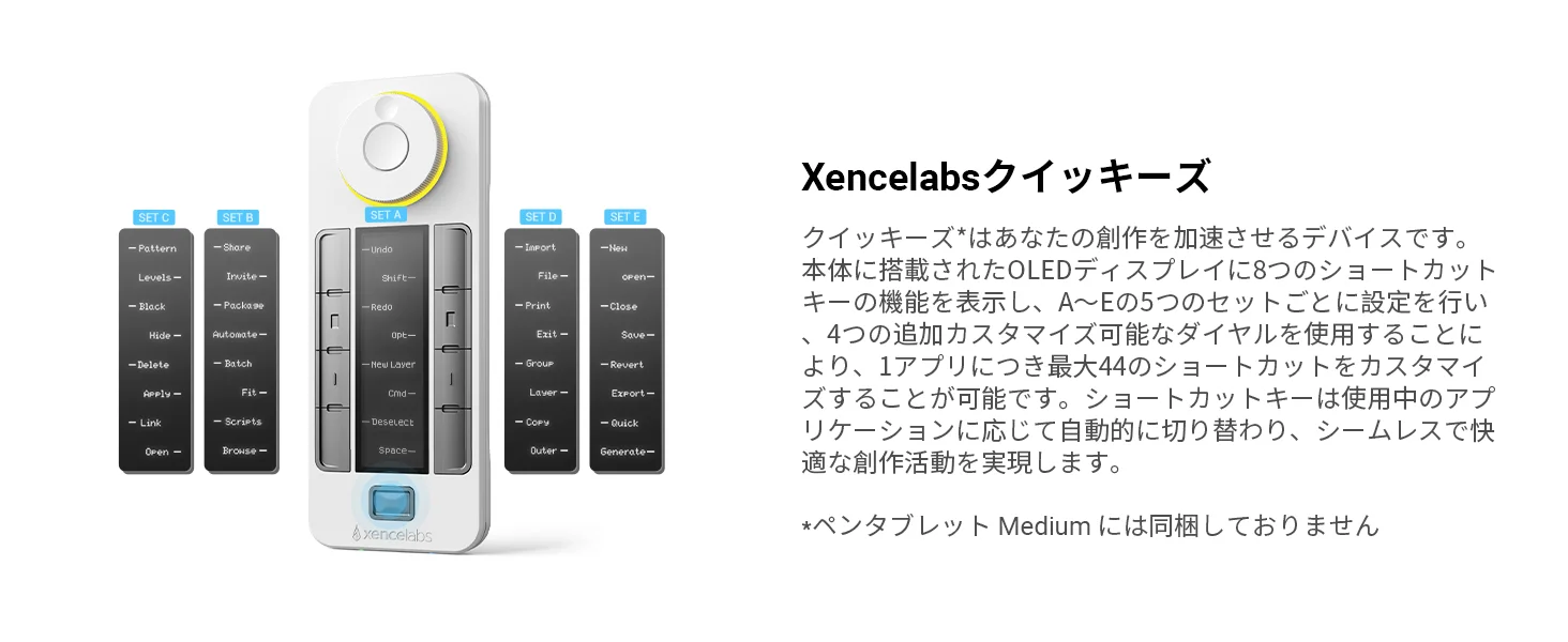 Xencelabs Pen Tablet Medium Bundle SE v2