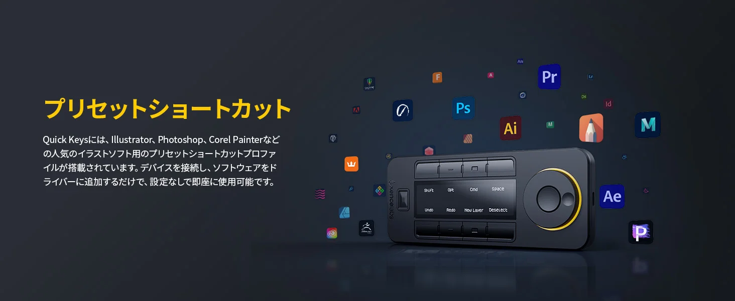 Xencelabs Pen Quick Keys
