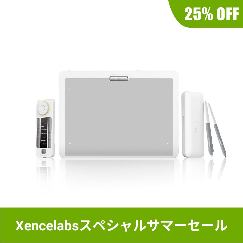 ペンタブレット Medium 白色 | Xencelabs 公式ストア