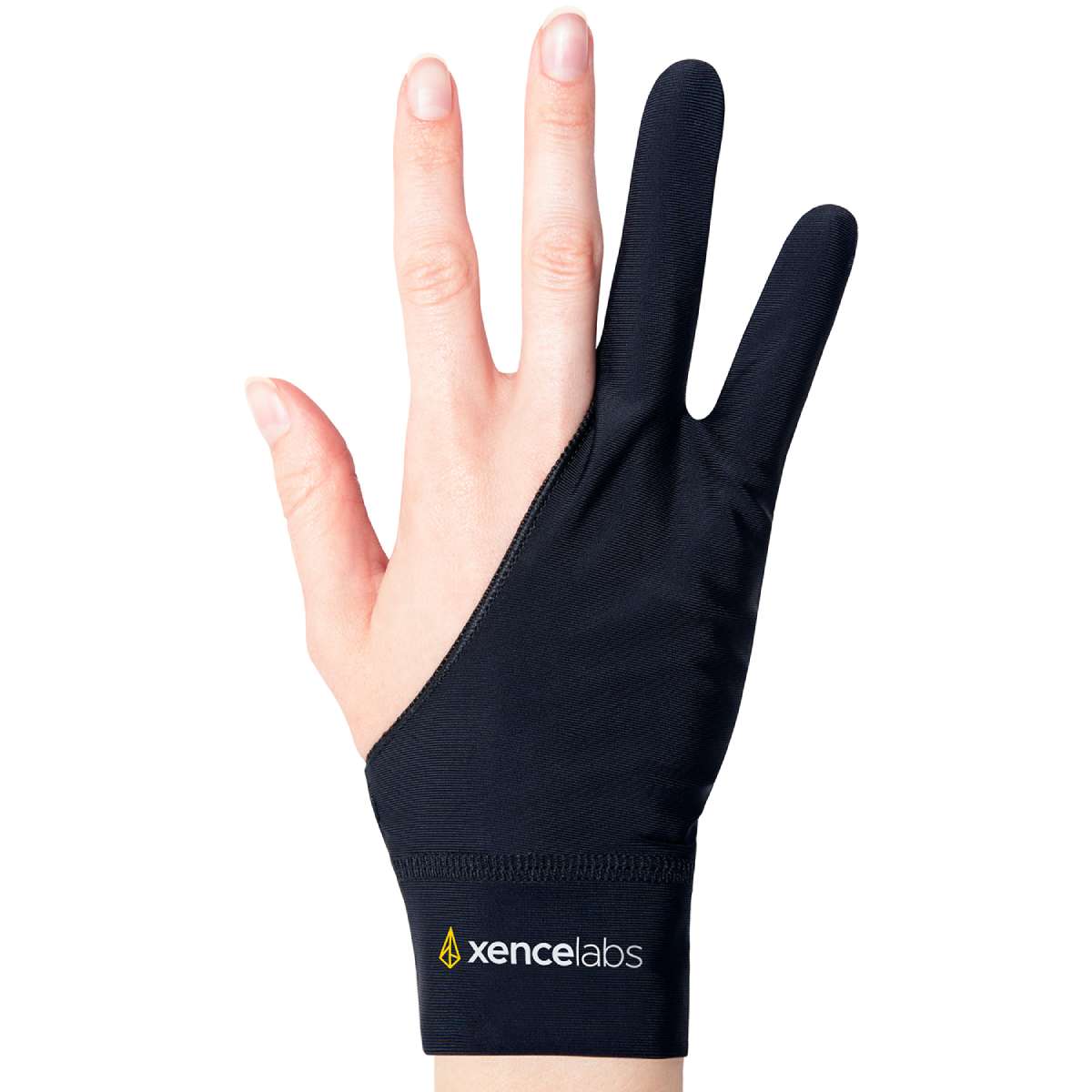 Artist Gloves 2 Pack - Palm Rejection Gloves with Two Fingers for