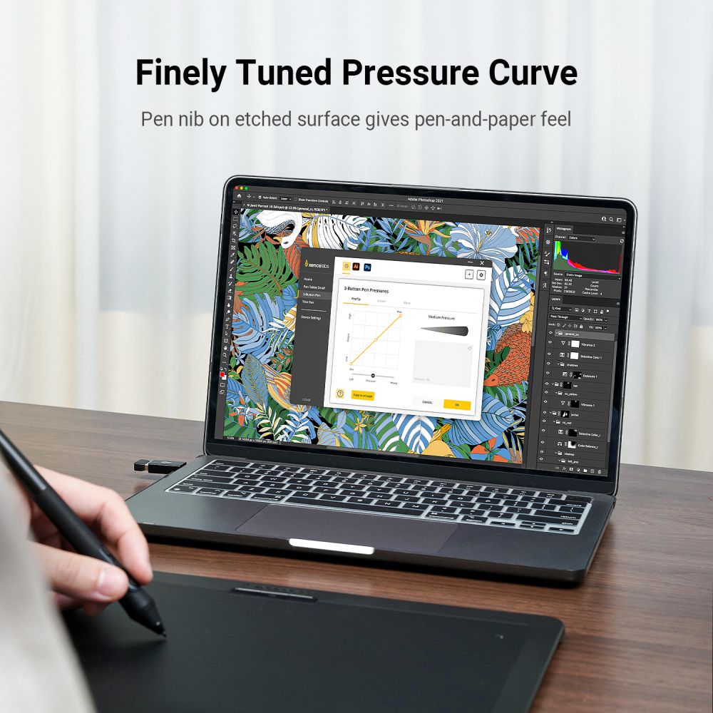 OLED Pen Tablet Bundle - Quick Keys & Lifetime Support