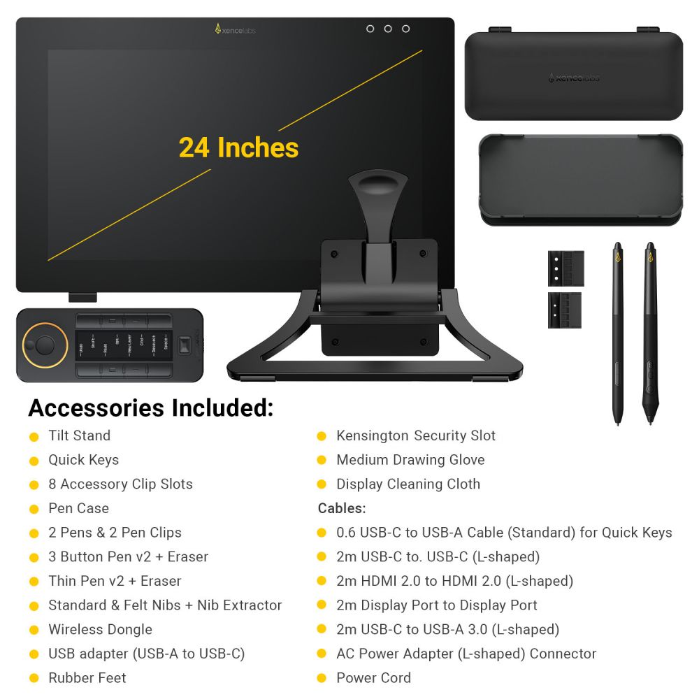Pen Display 24 – Pro Drawing Screen | Xencelabs US Official